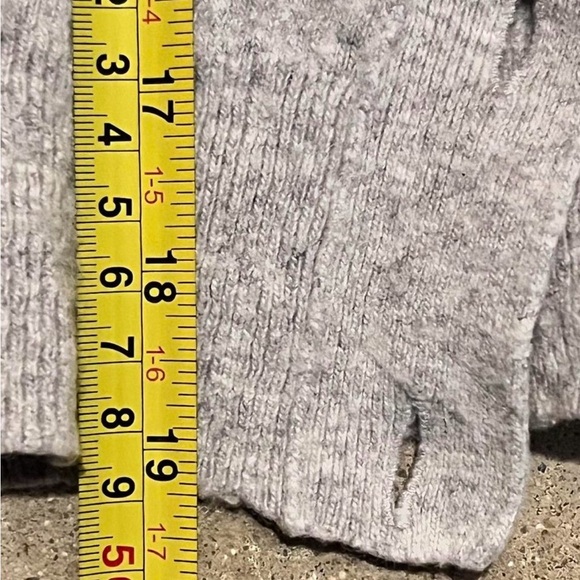 J. Crew Wool Blend Cream V-Neck Button-Up Sweater Preppy Classic Size XS - Picture 5 of 7